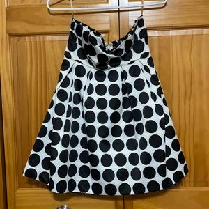 Strapless Polka Dot Deess